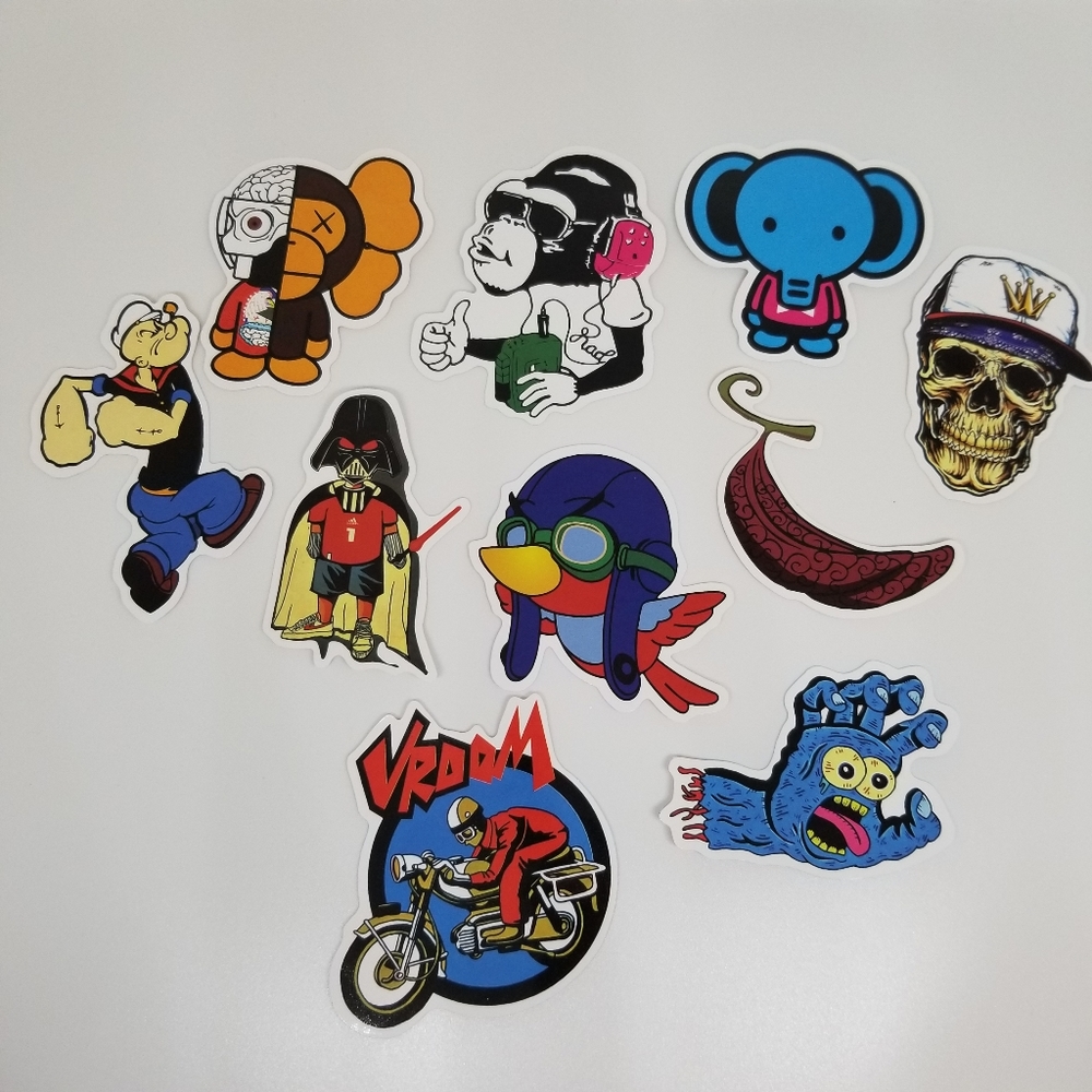 🔴10 VSCO waterproof vinyl stickers